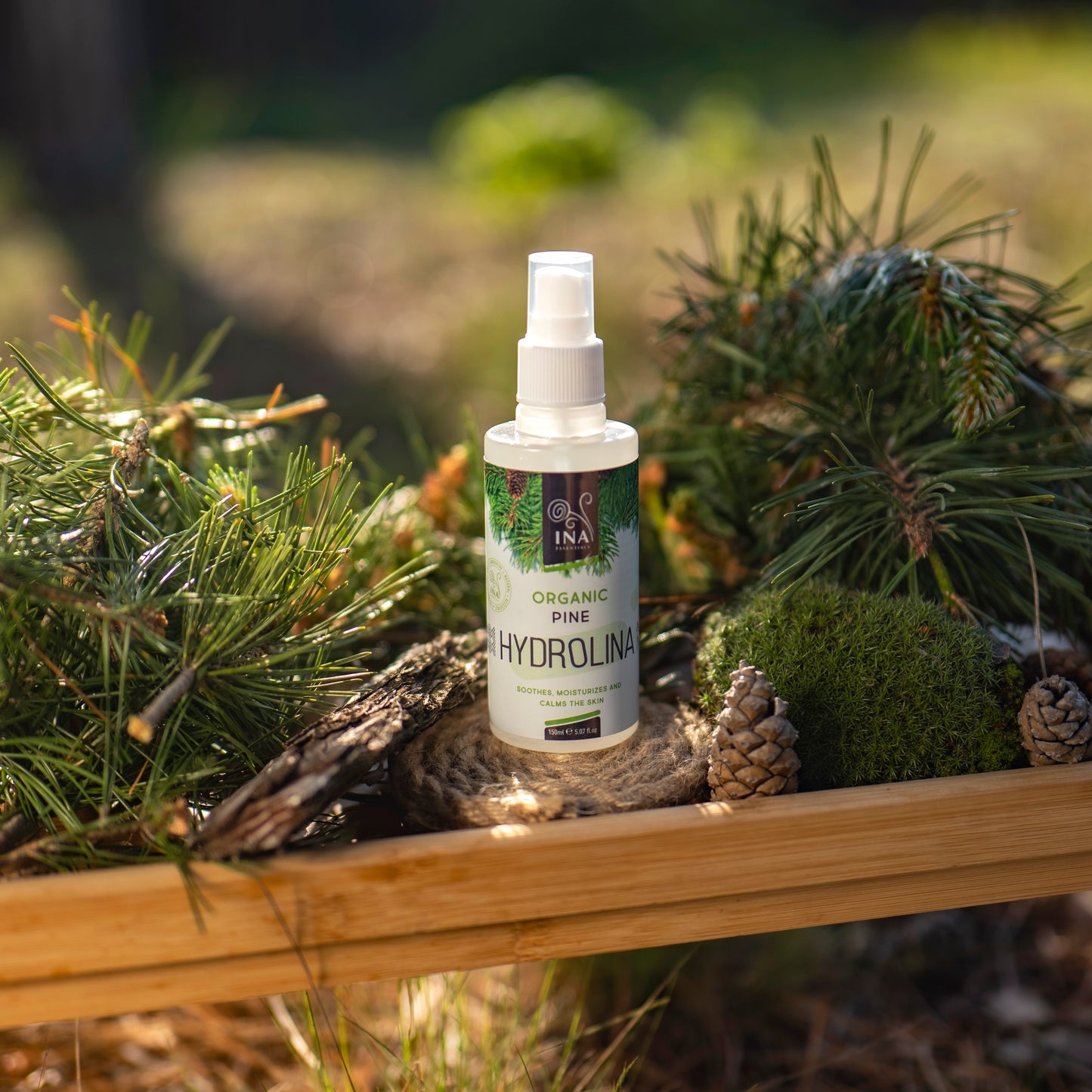Bio Waldkieferwasser - Hydrolina - Spray für Nagelpilz und stinkende Füße