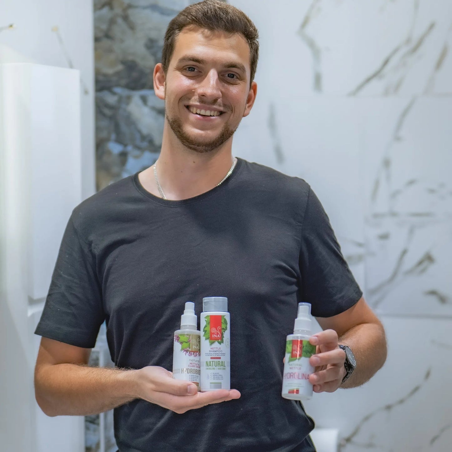 Haarausfall RoutINA™ für Ihn - dauerhafte Lösung für Haarausfall