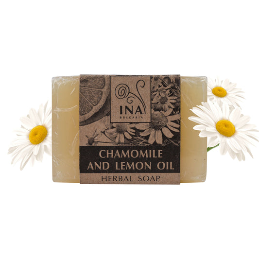 Kräuterseife aus KAMILLE & ZITRONENÖL - InaessentialsDE