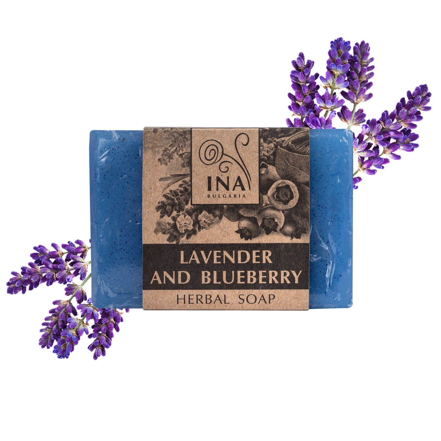 Kräuterseife aus LAVENDEL & HEIDELBEERE - InaessentialsDE