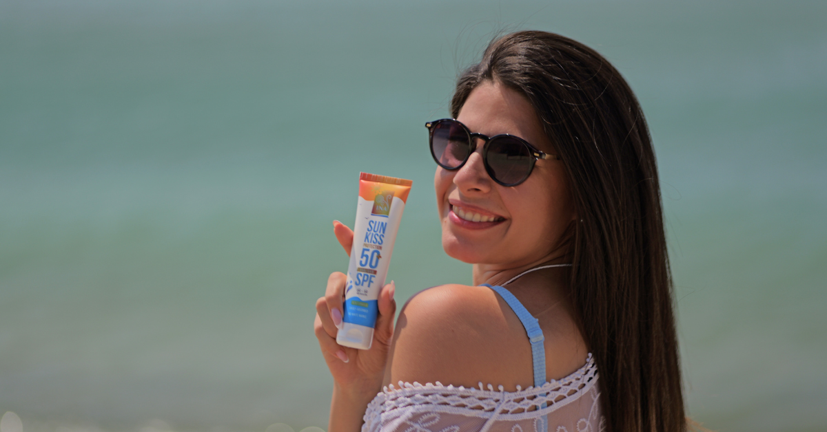 Natürliche Sonnencreme für Gesicht und Körper SPF 50 mit Bio-Weißtanne