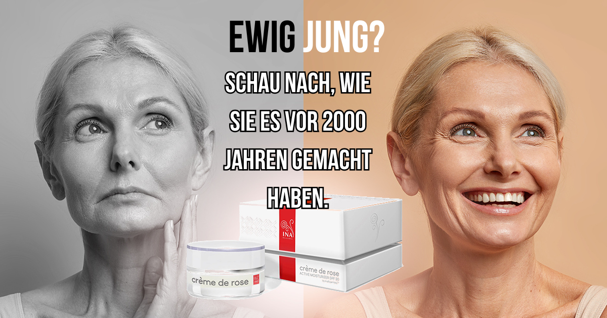 Ewig jung? Prüfen Sie, wie sie es vor 2000 Jahren gemacht haben.