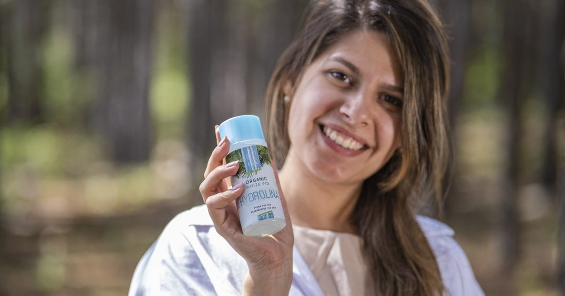 Weißtanne Abies alba und Bio Weißtannenwasser Hydrolina
