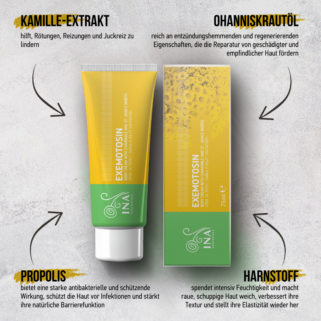 SPEZIELLER ZUGANG Kaufen Sie 2 Cremes gegen Schuppenflechte, Ekzeme oder gereizte Haut und erhalten Sie 2 Hydrobiotic Kamille und Melisse gratis