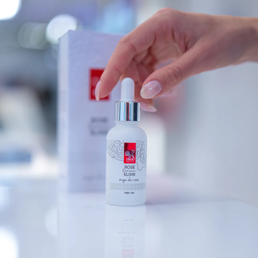 Intensives Anti-Aging-Gesichtsserum mit Bio-Rosenöl – Rose Elixir