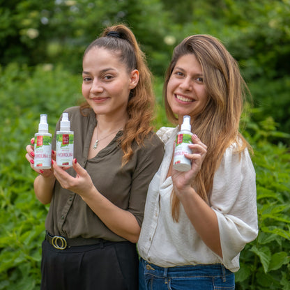 Wildes Brennnesselwasser - Hydrolina - Haarspray für Haarausfall und fettiges Haar