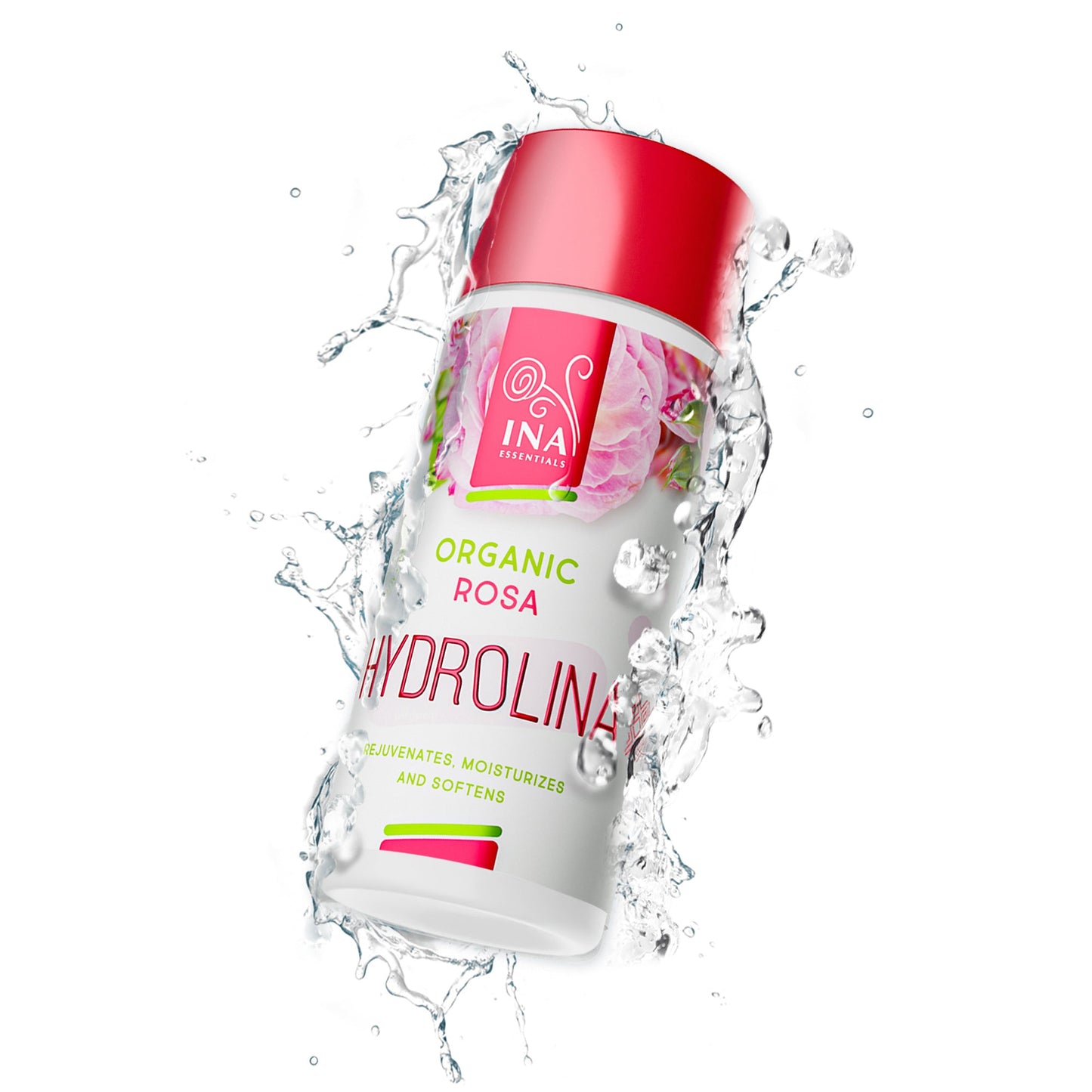 SPEZIELLER ZUGANG Bio Rosenwasser - Hydrolina für trockene Haut