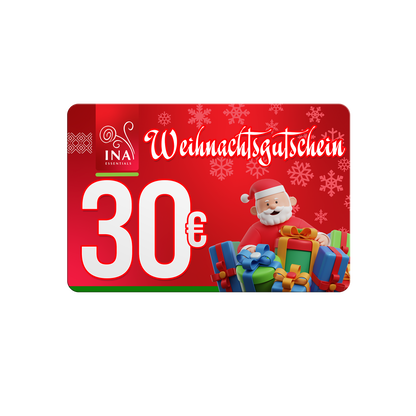 Kaufen Sie einen Weihnachtsgutschein im Wert von 30€, zahlen Sie 25€ - Digitaler Gutschein