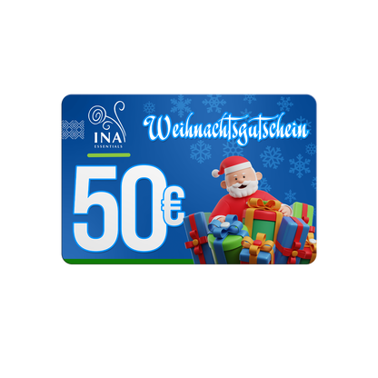 Kaufen Sie einen Weihnachtsgutschein im Wert von 50€, zahlen Sie 40€ - Digitaler Gutschein