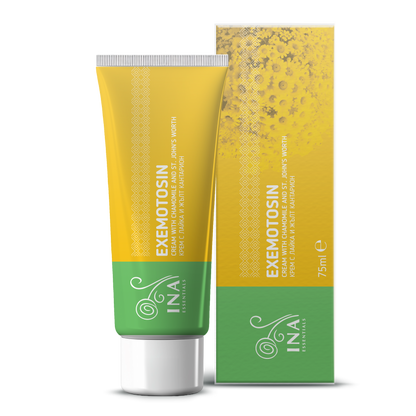 Creme für Psoriasis, Ekzeme und gereizte Haut - mit Johanniskraut, Kamille und Propolis