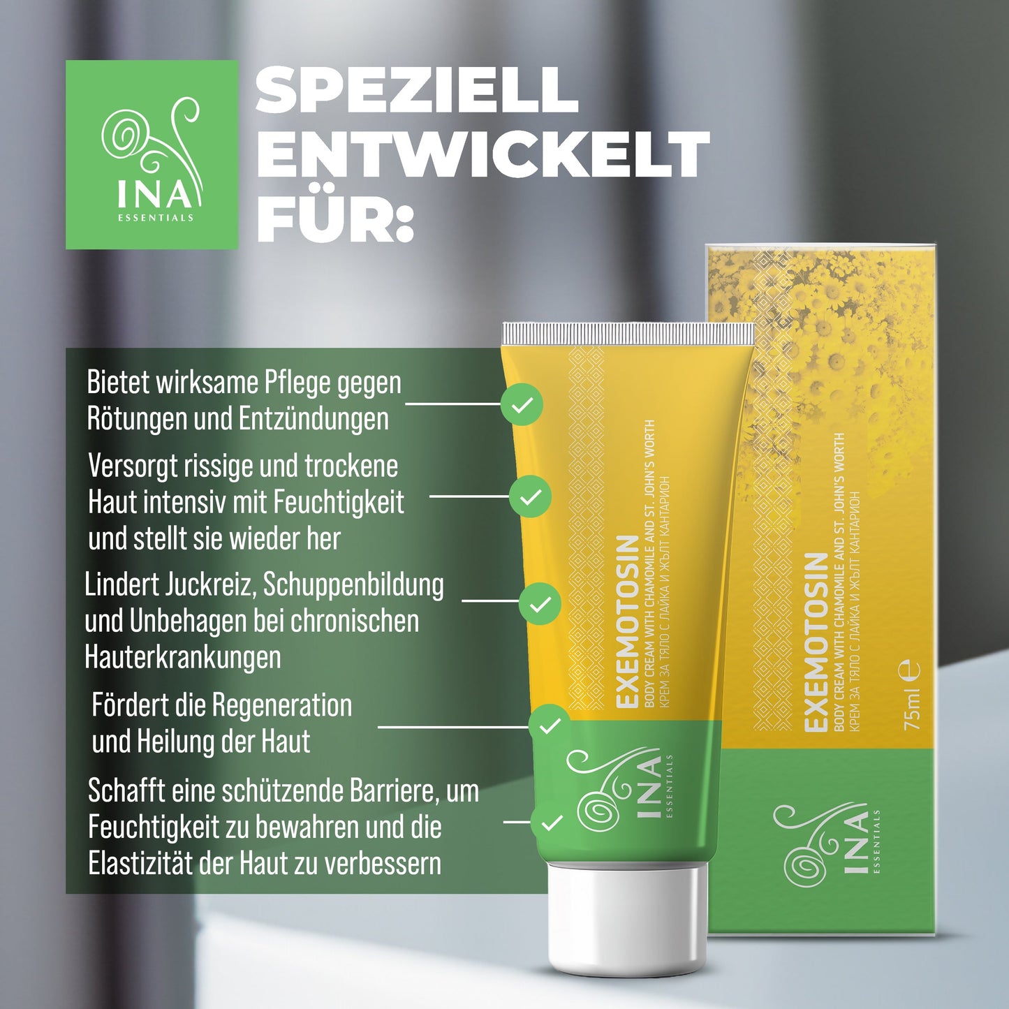 SPEZIELLER ZUGANG Kaufen Sie 2 Cremes gegen Schuppenflechte, Ekzeme oder gereizte Haut und erhalten Sie 2 Hydrobiotic Kamille und Melisse gratis